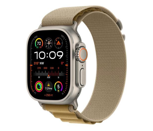 Apple Opaska Alpine 44-49mm M czarny tytan/beż - 1282341 - zdjęcie 2